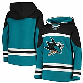 San Jose Sharks Teal Men's Customized All Stitched Hooded Sweatshirt,baseball caps,new era cap wholesale,wholesale hats